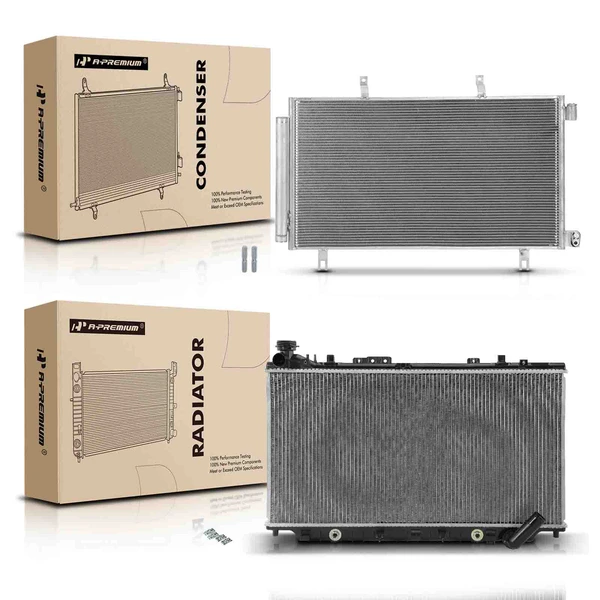 Radiator & AC Condenser Cooling Kit for 2014-2017 Chevrolet SS