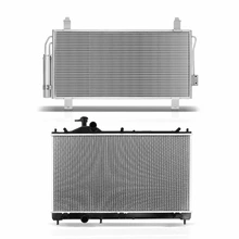 Radiator & AC Condenser Cooling Kit for 2014-2016 Mitsubishi Outlander