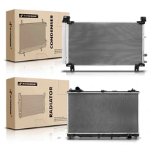 Radiator & AC Condenser Cooling Kit for 2014-2015 Lexus IS250