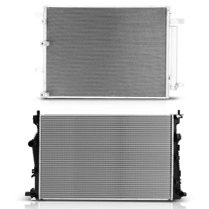 Radiator & AC Condenser Cooling Kit for Jeep Cherokee 2014-2018