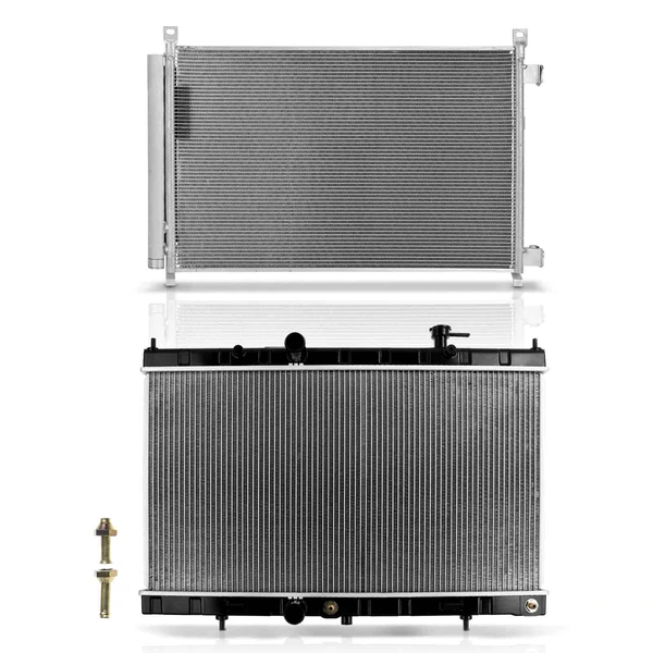 Radiator & AC Condenser Cooling Kit for Nissan Rogue 2017-2019 L4 2.0L