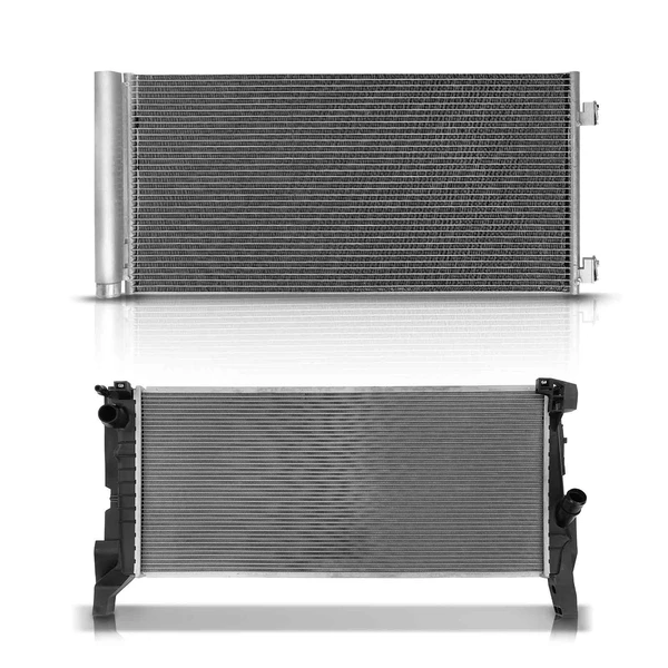 Radiator & AC Condenser Cooling Kit for 2014-2015 Mini Cooper