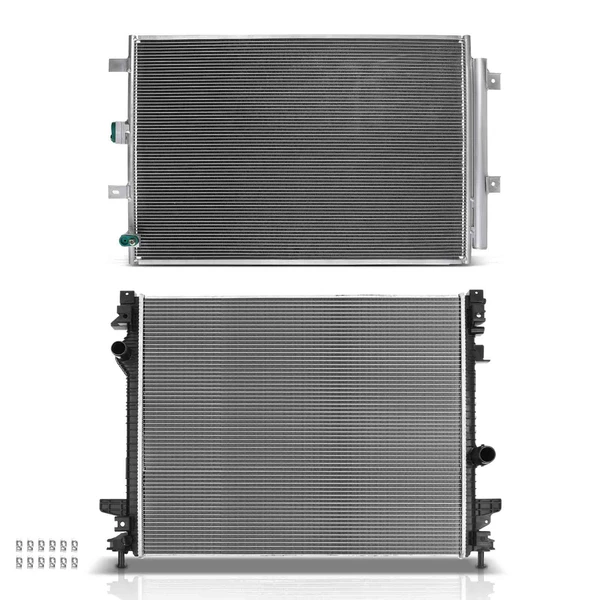 Radiator & AC Condenser Cooling Kit for 2019-2021 Lincoln Nautilus