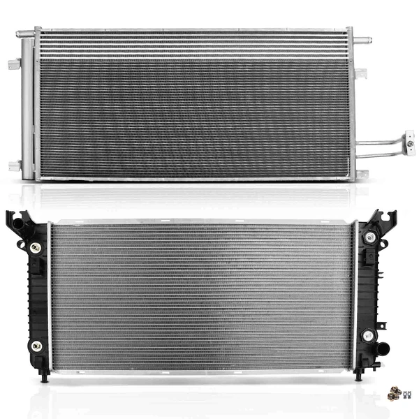 Radiator & AC Condenser Cooling Kit for 2015-2018 GMC Yukon XL