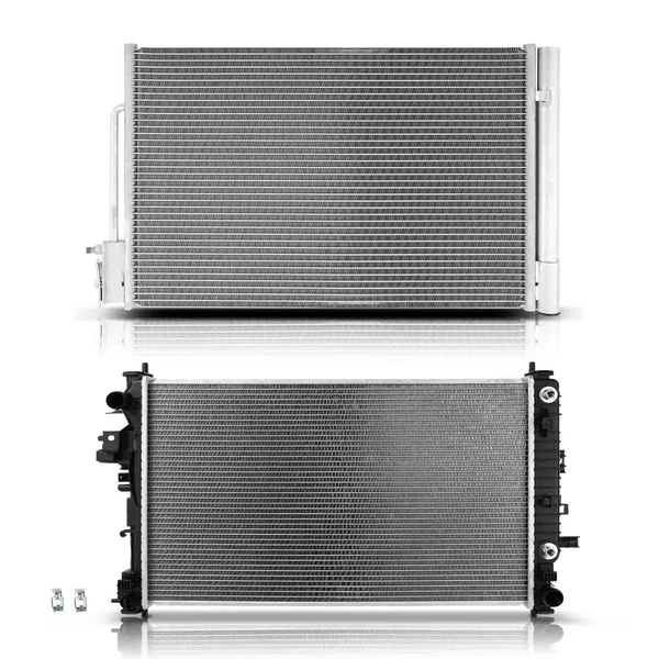Radiator & AC Condenser Cooling Kit for 2016-2018 Chevrolet Malibu