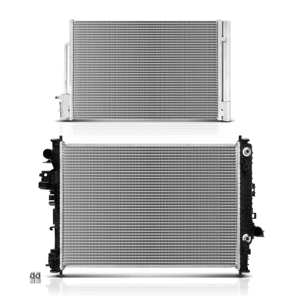 Radiator & AC Condenser Cooling Kit for 2016-2021 Chevrolet Malibu