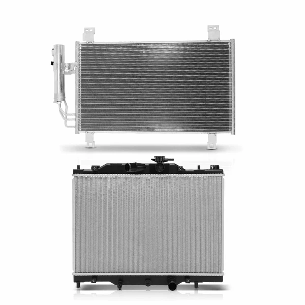 Radiator & AC Condenser Cooling Kit for 2016-2021 Mazda CX-3