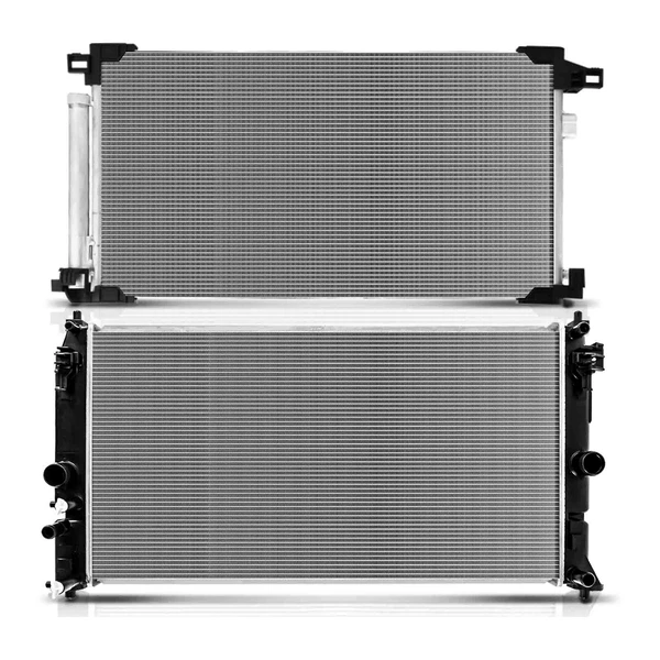 Radiator & AC Condenser Cooling Kit for 2016-2020 Toyota Prius