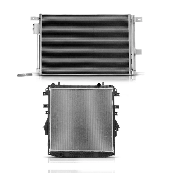 Radiator & AC Condenser Cooling Kit for Chevrolet Colorado GMC Canyon 2015-2019