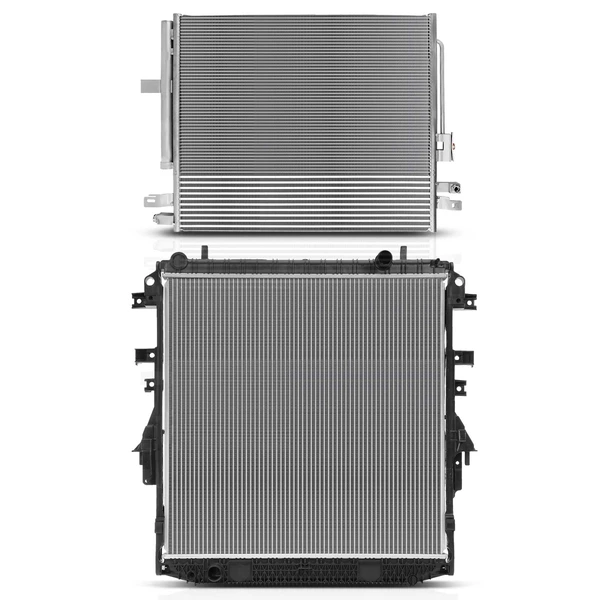 Radiator & AC Condenser Cooling Kit for Chevrolet Colorado 2016-2022 GMC Canyon