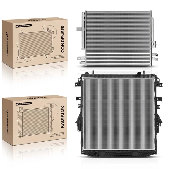 Radiator & AC Condenser Cooling Kit for Chevrolet Colorado 2016-2022 GMC Canyon
