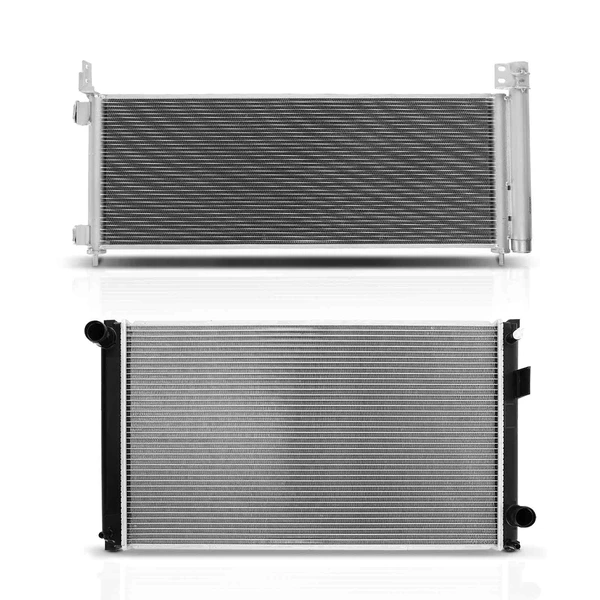 Radiator & AC Condenser Cooling Kit for Toyota RAV4 2016-2018 L4 2.5L
