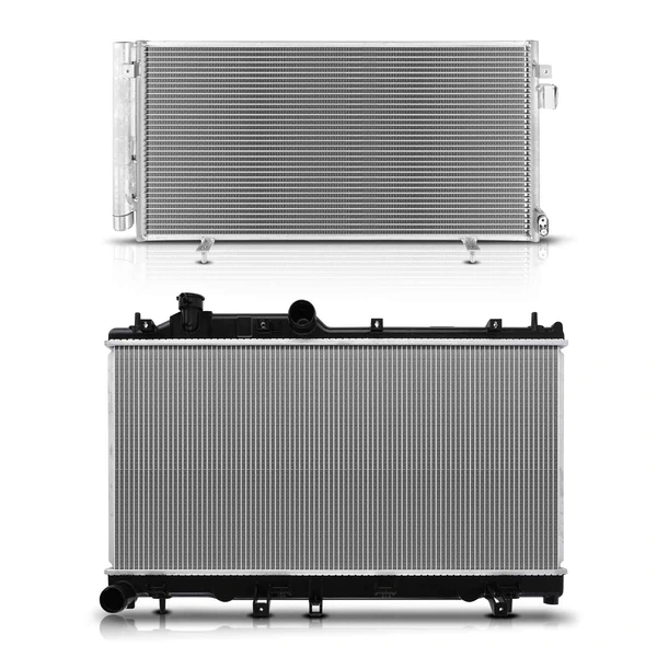 Radiator & AC Condenser Cooling Kit for Subaru WRX 2015-2020 H4 2.0L