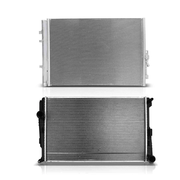 Radiator & AC Condenser Cooling Kit for 2011-2012 BMW X3
