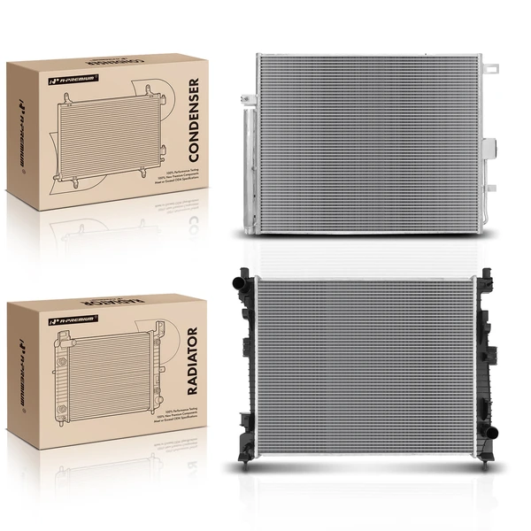 Radiator & AC Condenser Cooling Kit for Dodge Durango 2016-2020 V6 3.6L