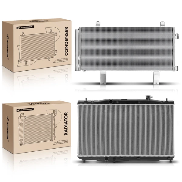 Radiator & AC Condenser Cooling Kit for Honda Accord 2018-2022 L4 1.5L 2.0L