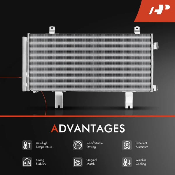 Radiator & AC Condenser Cooling Kit for Honda Accord 2018-2022 L4 1.5L 2.0L