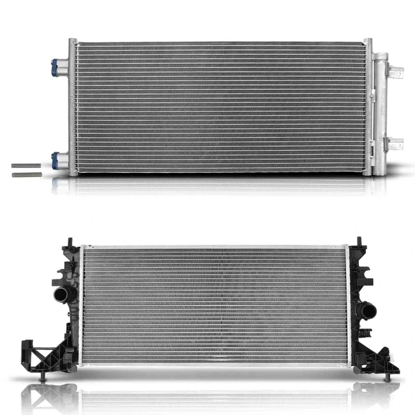 Radiator & AC Condenser Cooling Kit for Chevrolet Cruze 2016-2019 1.4L 1.6L