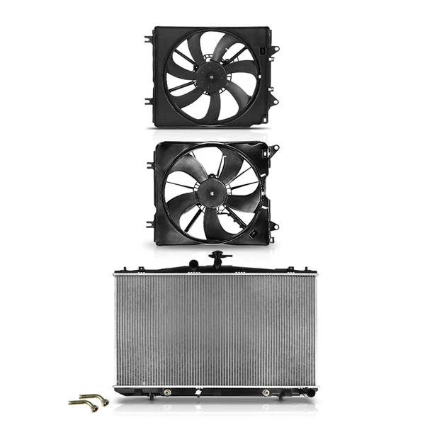 3 Pcs Radiator & Cooling Fan Assembly Kit for Honda CR-V 2017-2022 1.5L