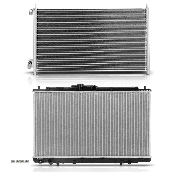 Radiator & AC Condenser Cooling Kit for 2001-2003 Acura CL