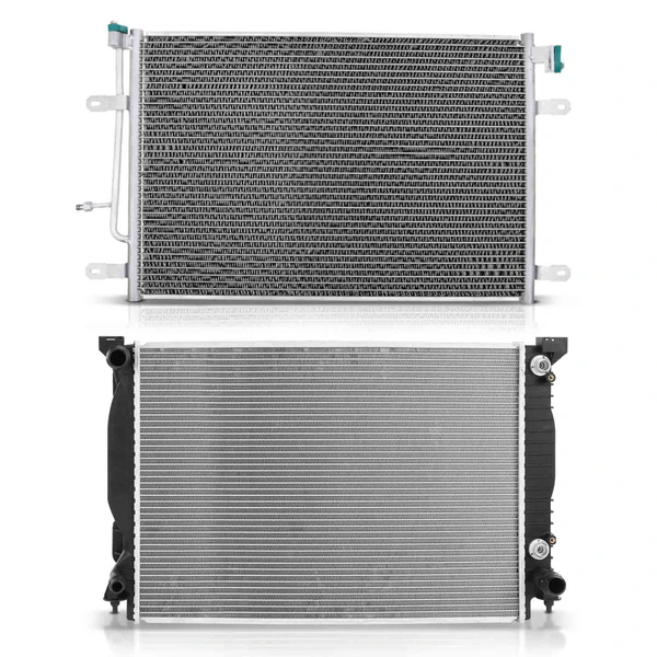 Radiator & AC Condenser Cooling Kit for Audi A4 Quattro A4 2005-2008 V6 3.0L 3.2L