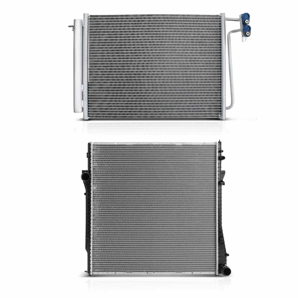 Radiator & AC Condenser Cooling Kit for 2000-2006 BMW X5