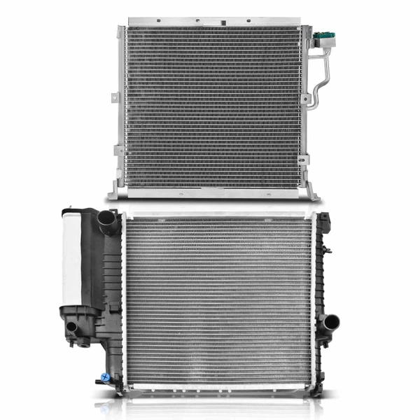 Radiator & AC Condenser Cooling Kit for 1995-1999 BMW 318ti