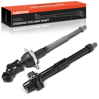 2 Pcs Lower & Intermediate Steering Shaft