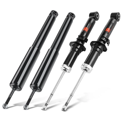 4 Pcs Front & Rear Shock Absorber Suspension Struts