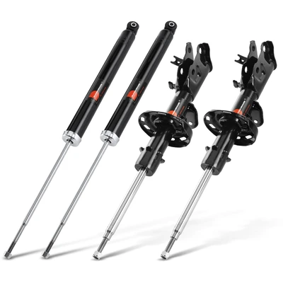 4 Pcs Front & Rear Shock Absorber Suspension Struts
