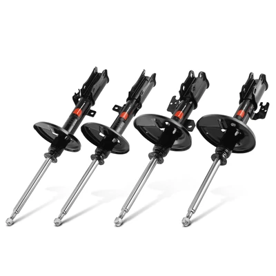 4 Pcs Front & Rear Shock Absorber