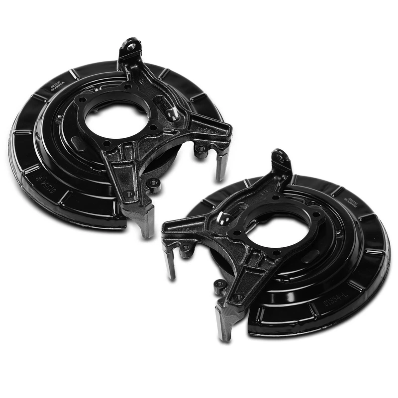 2 Pcs Rear Disc Brake Backing Plate for Ford Escape Mazda Tribute Mercury Mariner