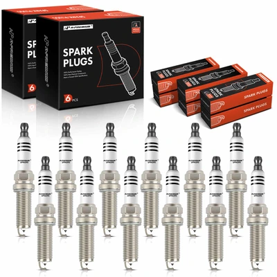 12 Pcs Iridium & Platinum Spark Plugs