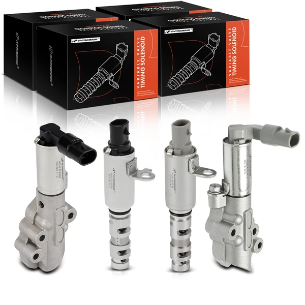 4 Pcs Intake & Exhaust Variable Valve Timing Solenoid for 2012 Hyundai Azera 3.3L V6