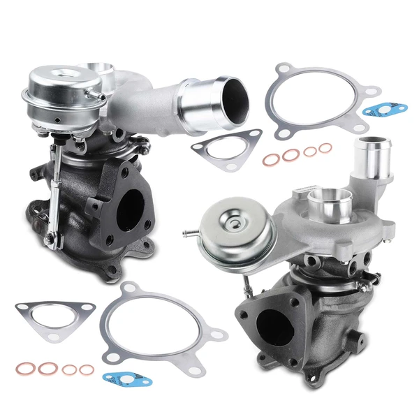 2 Pcs Driver & Passenger Turbo Turbocharger for 2010-2019 Ford Flex