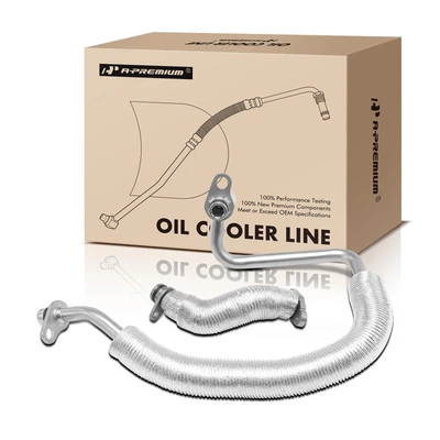 2 Pcs Inlet & Outlet Turbo Oil Feed & Return Line