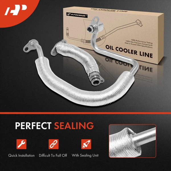 2 Pcs Inlet & Outlet Turbo Oil Feed & Return Line for BMW 230i 330i 430i 530i Mini