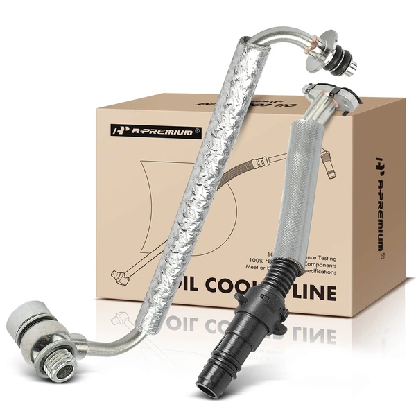 2 Pcs Inlet & Outlet Turbo Oil Feed & Return Line for 2012-2020 Chevrolet Sonic