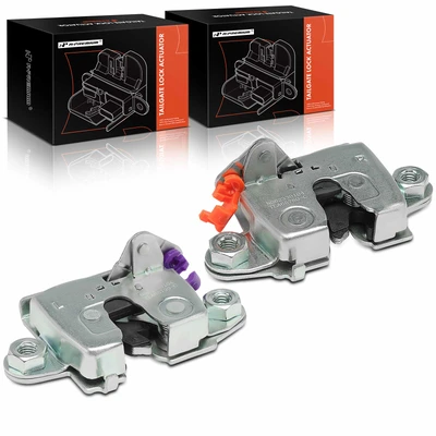 2 Pcs Rear Tailgate Lock Actuator