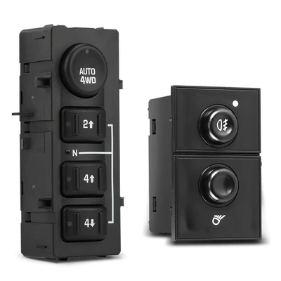 4x4 4WD Selector Switch & Fog Light Switch