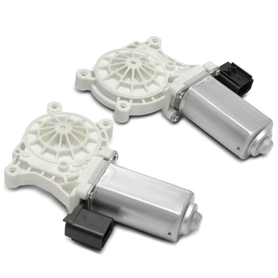 2 Pcs Front Power Window Motor