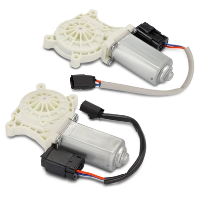 2 Pcs Front Power Window Motor