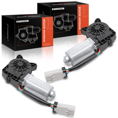 2 Pcs Front Power Window Motor