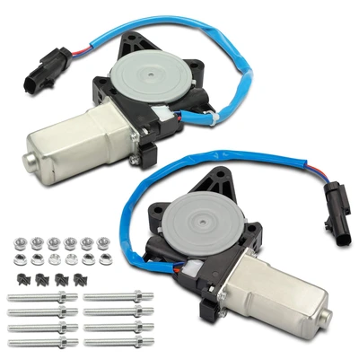2 Pcs Power Window Motor