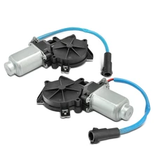 2 Pcs Rear Power Window Motor for 2000-2010 Ford F-350 Super Duty