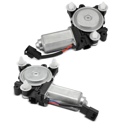 2 Pcs Front Power Window Motor