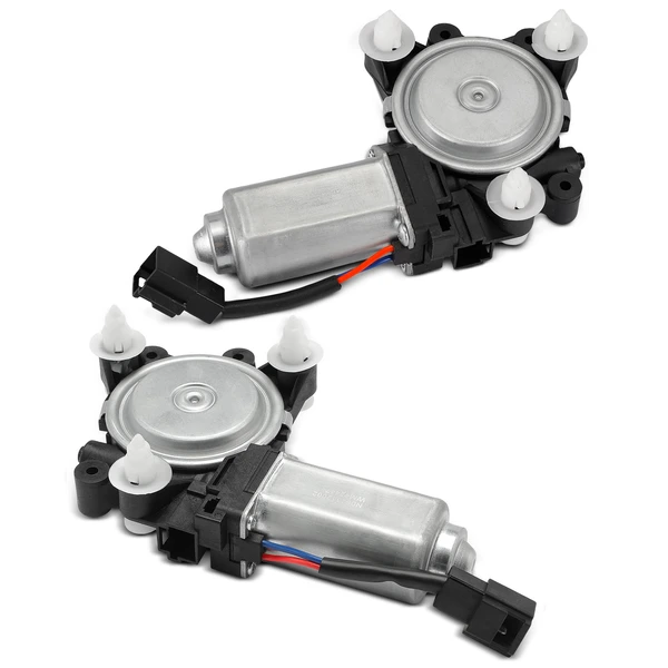 2 Pcs Front Power Window Motor for 2004-2007 Dodge Caravan