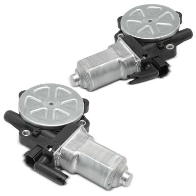 2 Pcs Front Power Window Motor