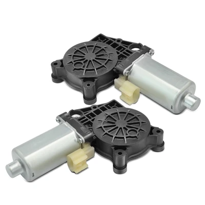 2 Pcs Front Power Window Motor