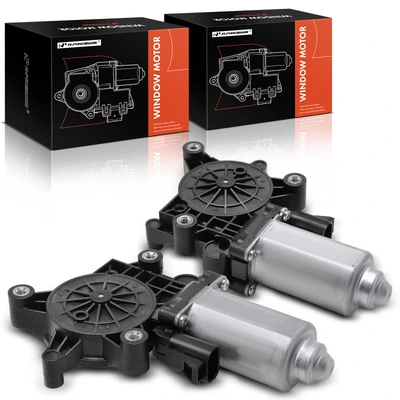 2 Pcs Front or Rear Power Window Motor